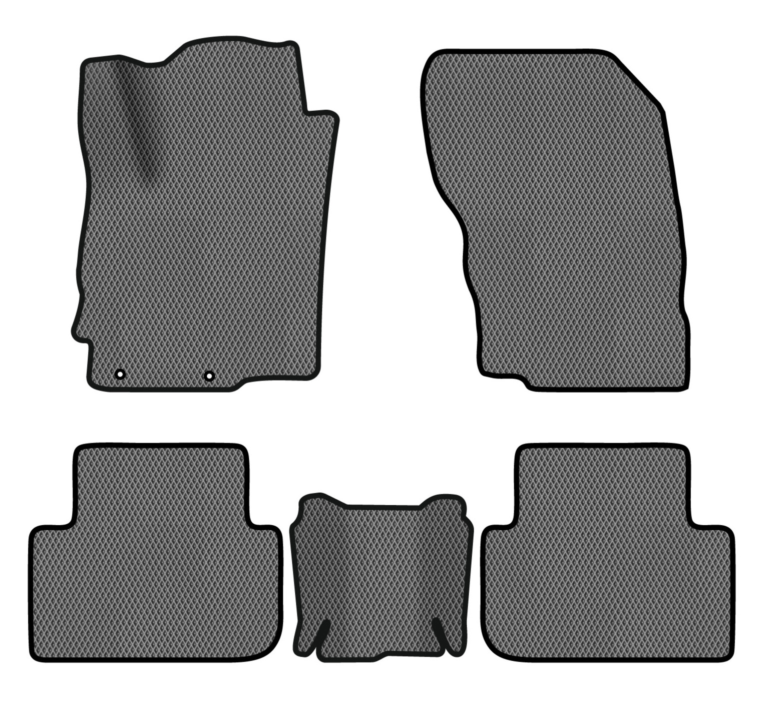 EVA килимки в салон авто EVAtech для Eclipse Cross Mitsubishi 2017-2020 1 покоління SUV EU MT21329CD5LA2RGB - Фото 1