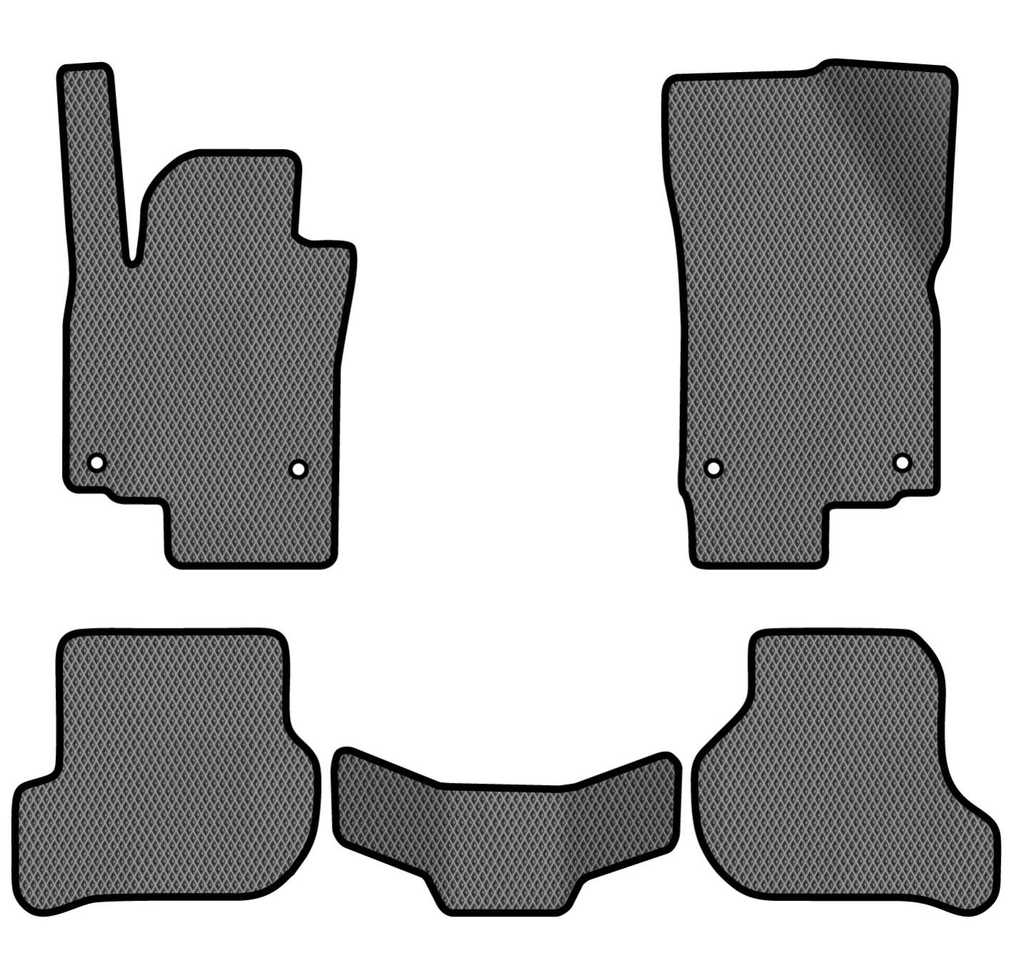 EVA килимки в салон авто EVAtech для Scirocco (Mk3) Volkswagen 2008-2017 3 покоління Htb EU (VW21654CH5AV4RGB) - Фото 1