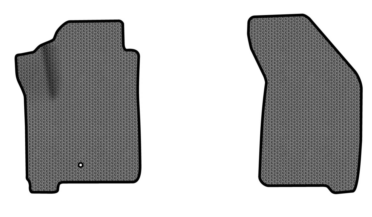 EVA коврики в салон авто передние EVAtech для Journey (1 clips) 6 seats Dodge 2007-2020 1 поколение SUV EU DE13400AE2LA1SGB - Фото 1