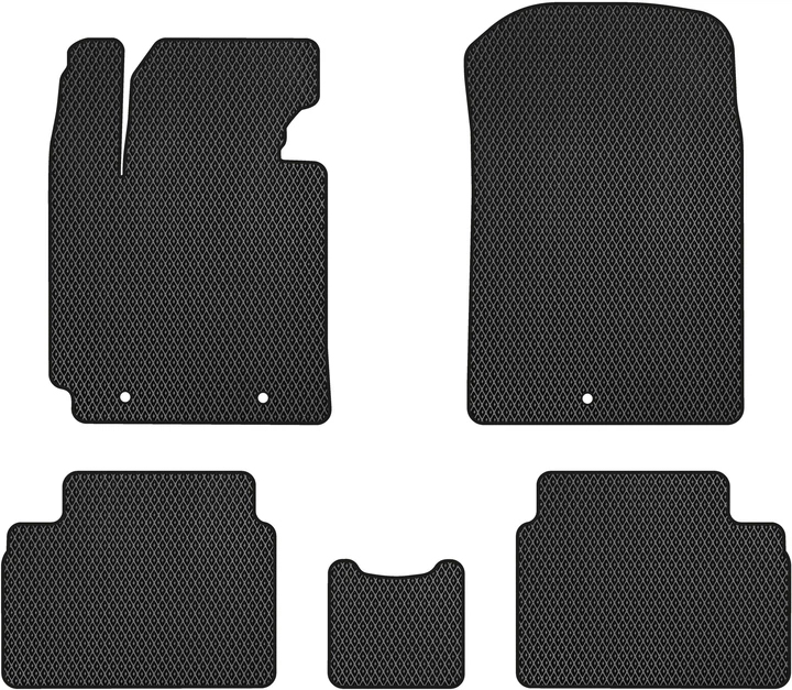 EVA килимки в салон авто EVAtech для Veloster (FS) 5-doors Hyundai 2011-2018 1 покоління Htb EU HY3979C5KH3RBB - Фото 1