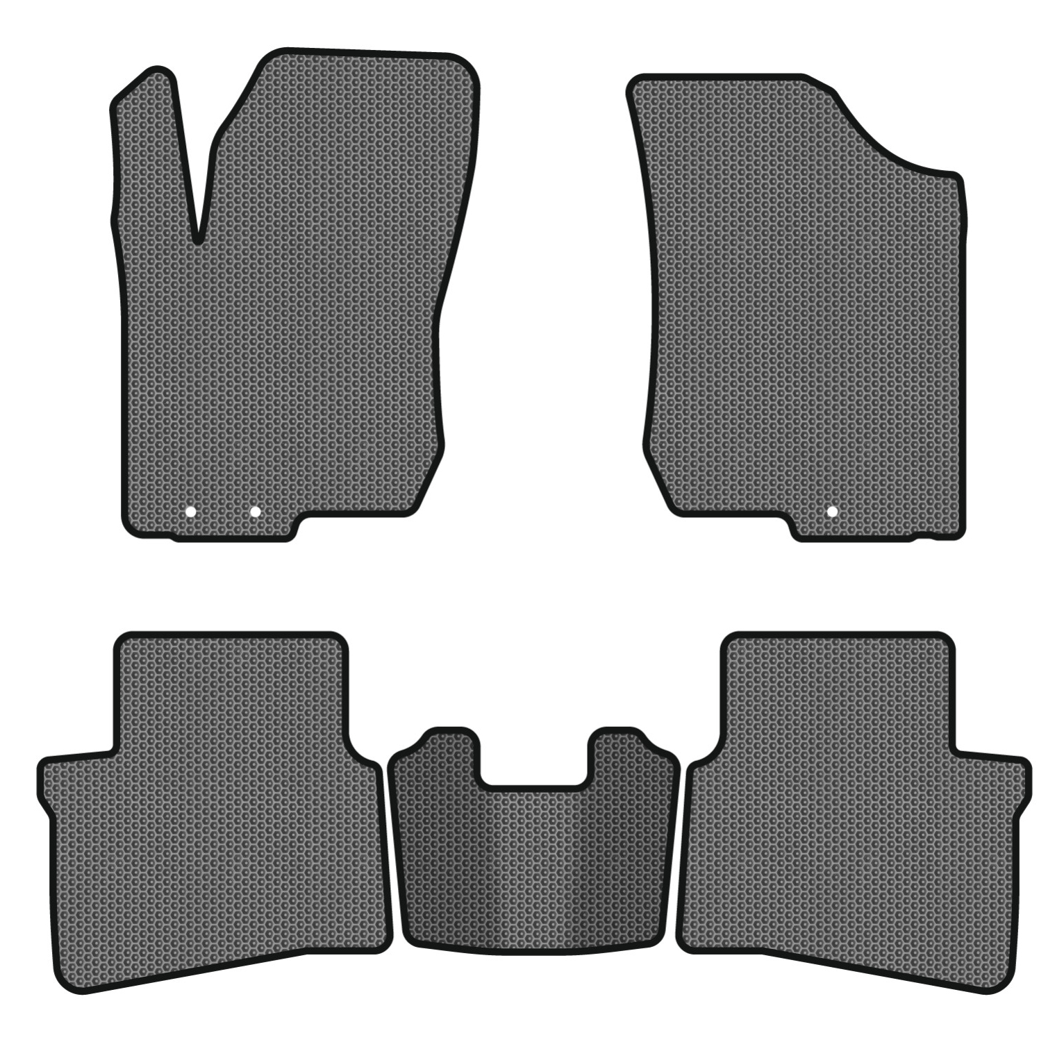 EVA килимки в салон авто EVAtech для i30 (FD) Restyling Hyundai 2010-2012 1 покоління Htb EU HY32820CV5LA3SGB - Фото 1