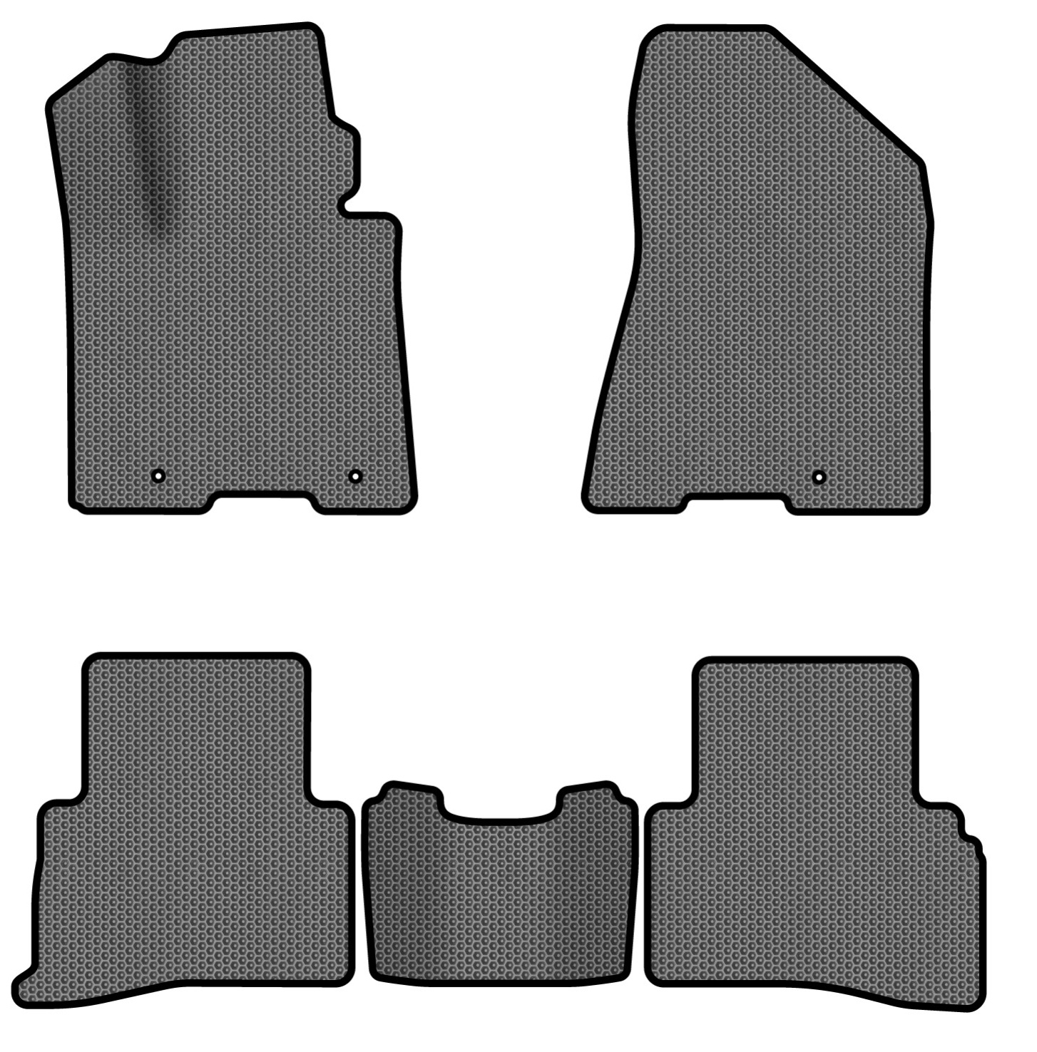 EVA килимки в салон авто EVAtech для Sportage (QL) Kia 2016-2021 4 покоління SUV EU (KI1358CE5LA3SGB) - Фото 1