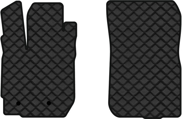 Коврики из экокожи в салон авто передние EVAtech для Duster Restyling Renault 2015-2018 1 поколение SUV EU RT31523A2RD2BBB - Фото 1