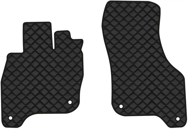 Килимки з екошкіри в салон авто передні EVAtech ECO для e-Golf Volkswagen 2014-2017 1 покоління Htb EU VW1878AG2AV4BBB - Фото 1