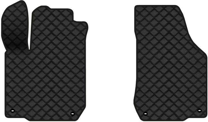 Килимки з екошкіри в салон авто передні EVAtech ECO для Golf (IV) Volkswagen 1997-2006 4 покоління Combi EU VW21982AV2TL4BBB - Фото 1