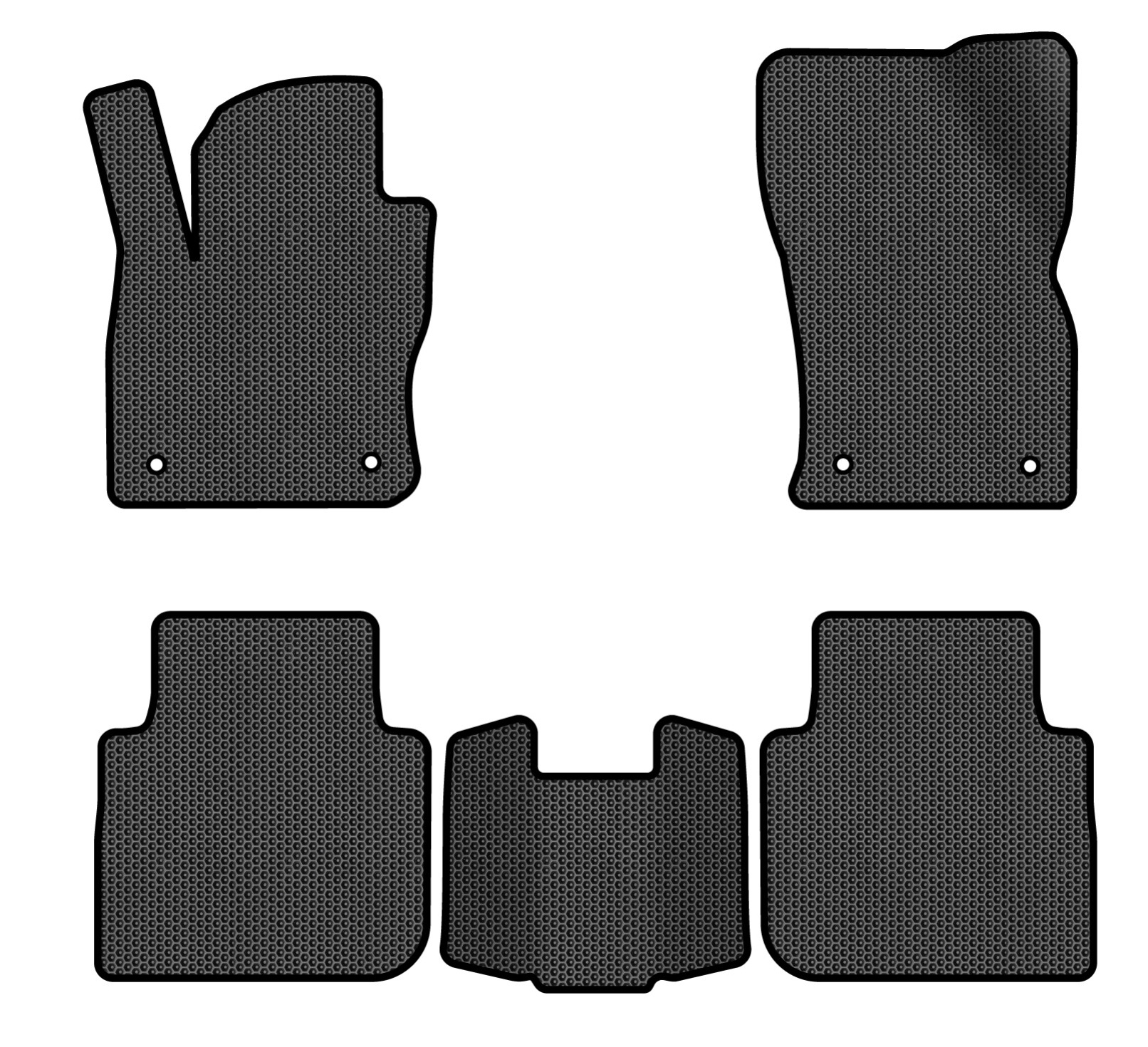 EVA килимки в салон авто EVAtech для Tiguan Allspace 7 seats Volkswagen 2016-2020 1 покоління SUV USA (VW1727CN5AV4SBB) - Фото 1