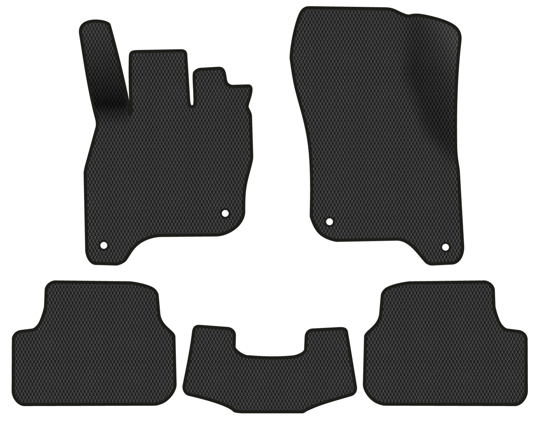 EVA килимки в салон авто EVAtech для e-Golf Volkswagen 2014-2017 1 покоління Htb EU VW1878C5AV4RBB - Фото 1