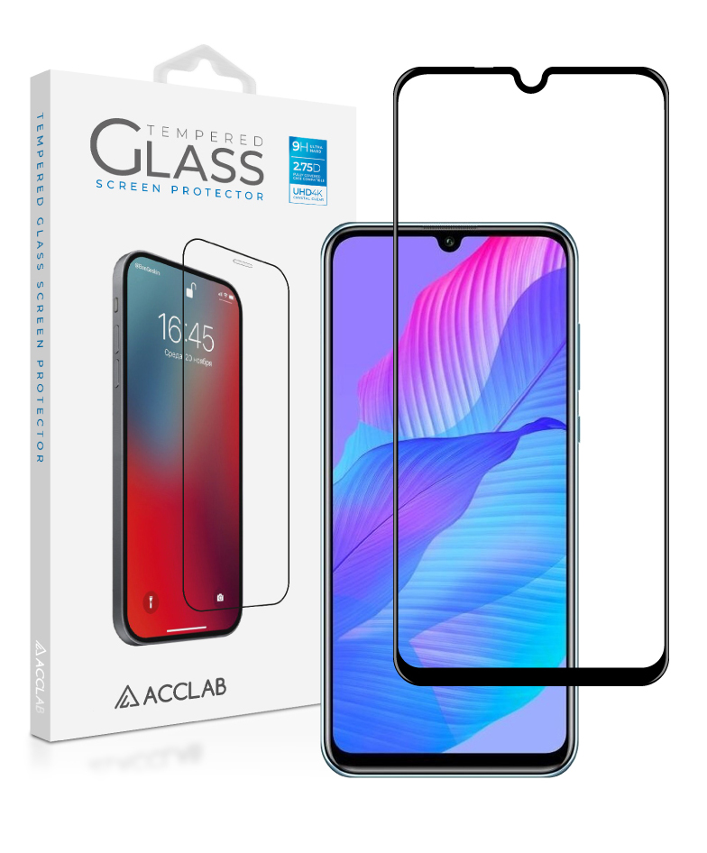Защитное стекло для смартфона ACCLAB Full Glue for Huawei P Smart S (1283126524103) - Фото 1