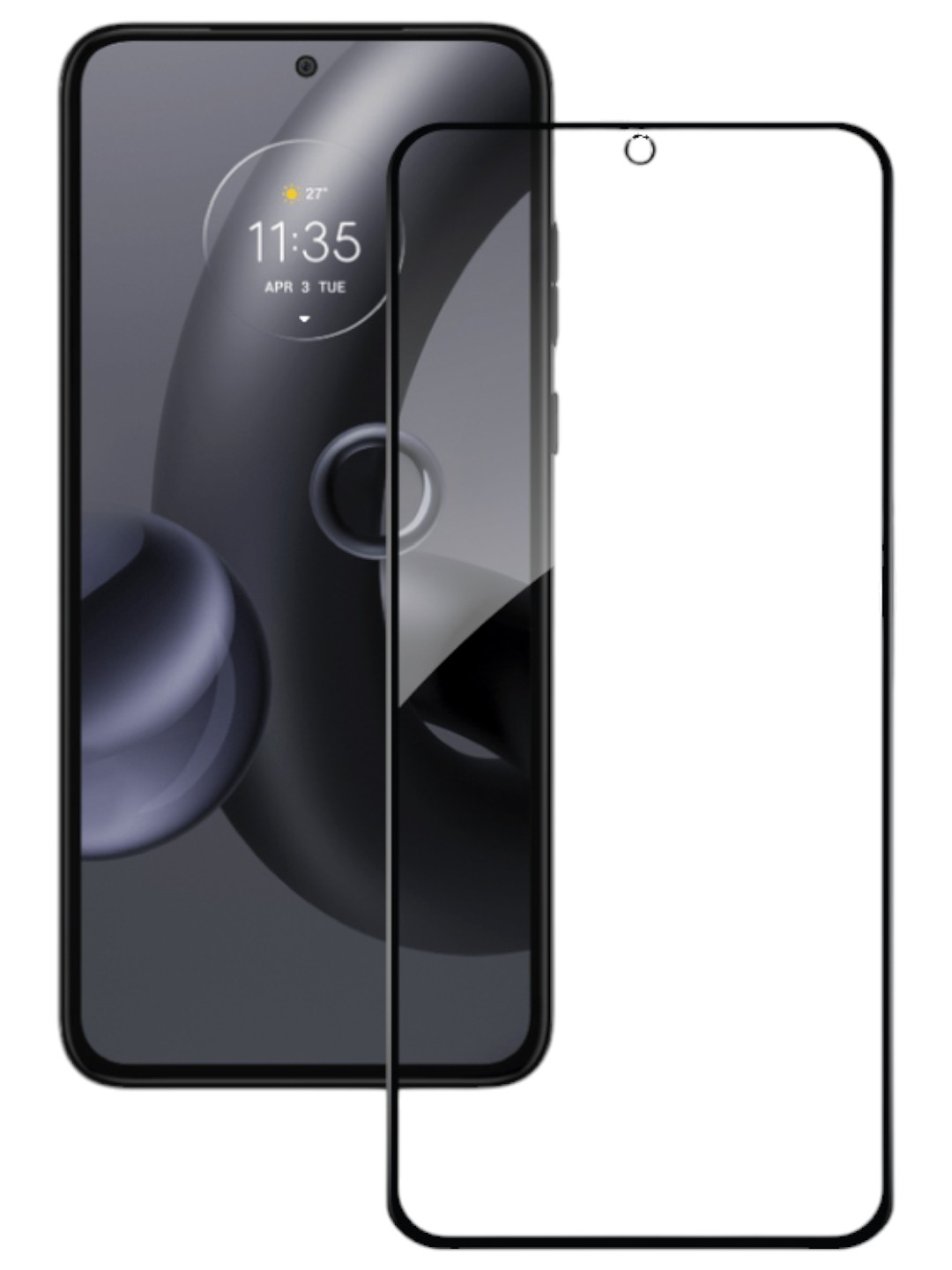 Защитное стекло для смартфона ACCLAB Full Glue for Moto Edge 30 Neo Black (1283126546679) - Фото 1