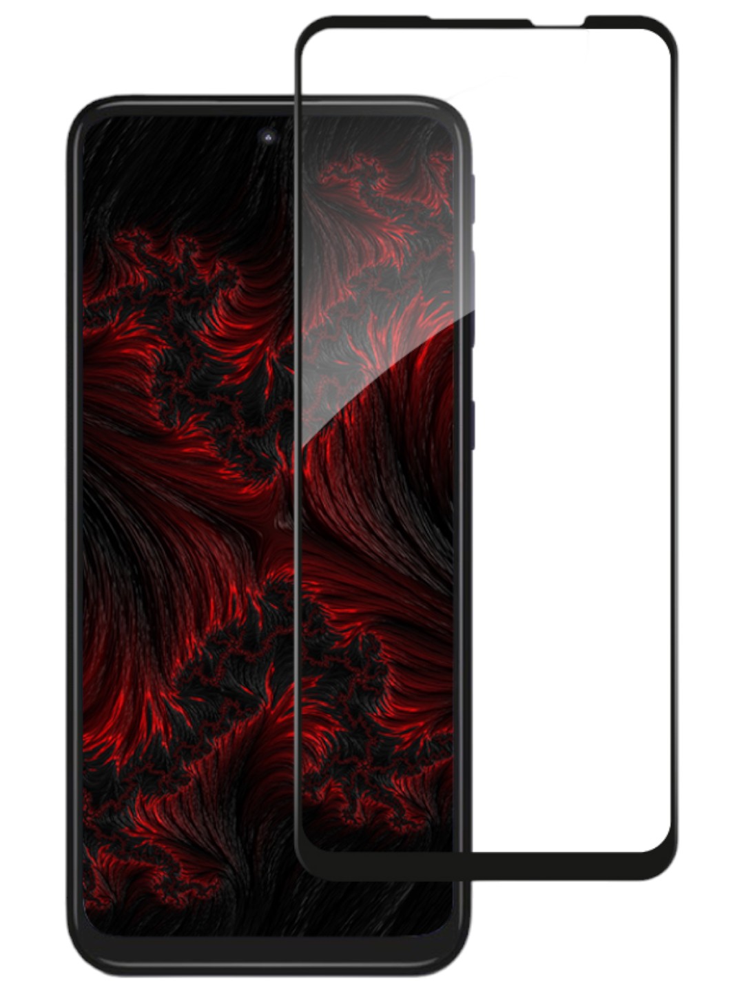 Защитное стекло для смартфона Intaleo Full Glue for Moto G31/G41 Black (1283126542787) - Фото 1