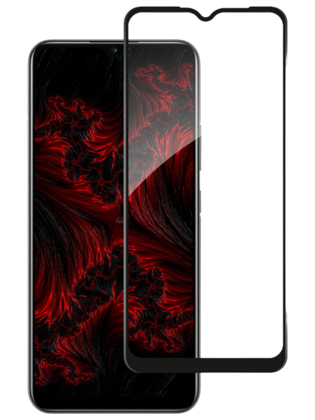 Защитное стекло для смартфона Intaleo Full Glue for RealMe C25Y (1283126542381) - Фото 1