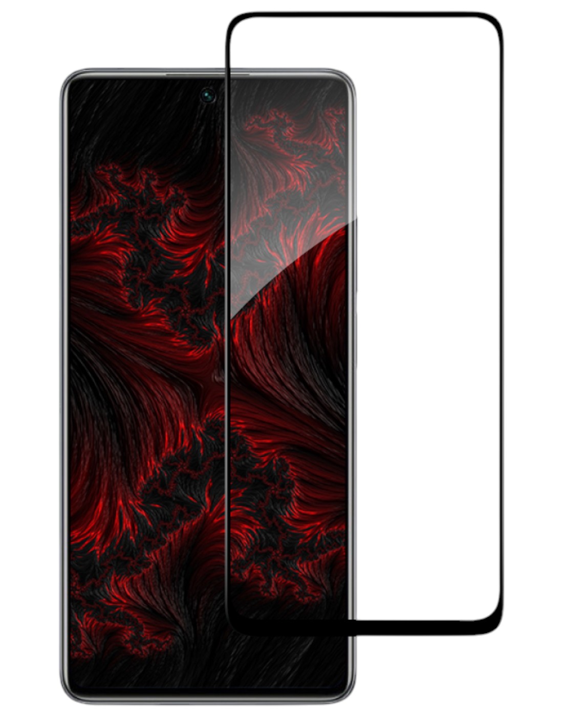 Защитное стекло для смартфона Intaleo Full Glue for Xiaomi Redmi Note 11T Black (1283126518904) - Фото 1