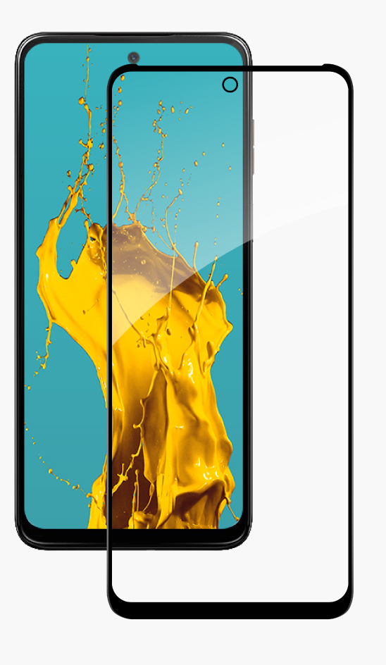 Защитное стекло для смартфона Piko Full Glue for MOTO G13/G23/G53 Black Paper pack (1283126567339) - Фото 1