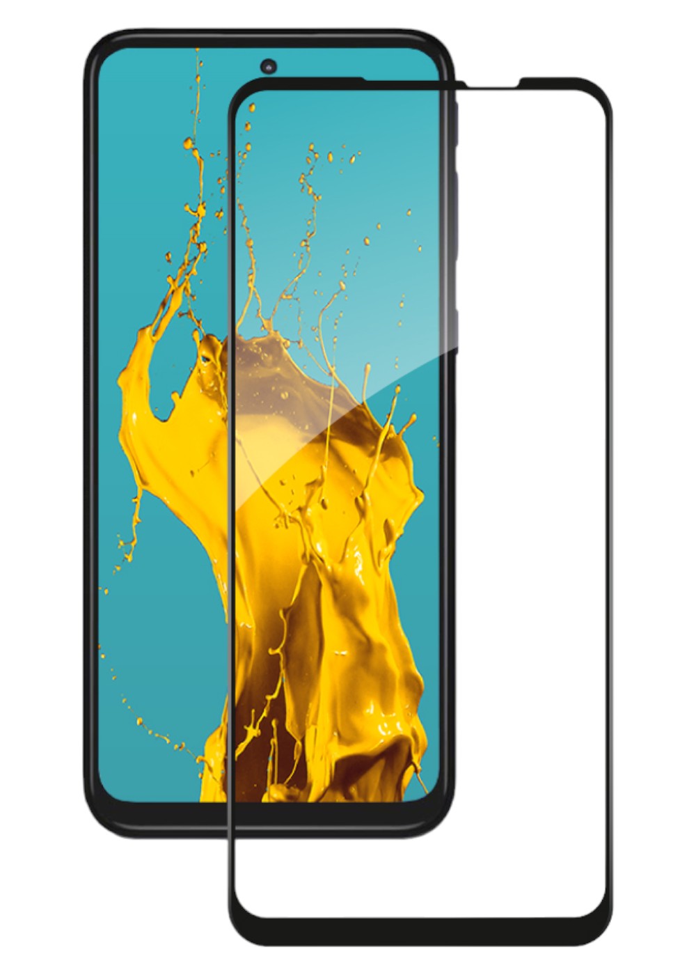 Защитное стекло для смартфона Piko Full Glue for MOTO G31/G41 Black (1283126546129) - Фото 1