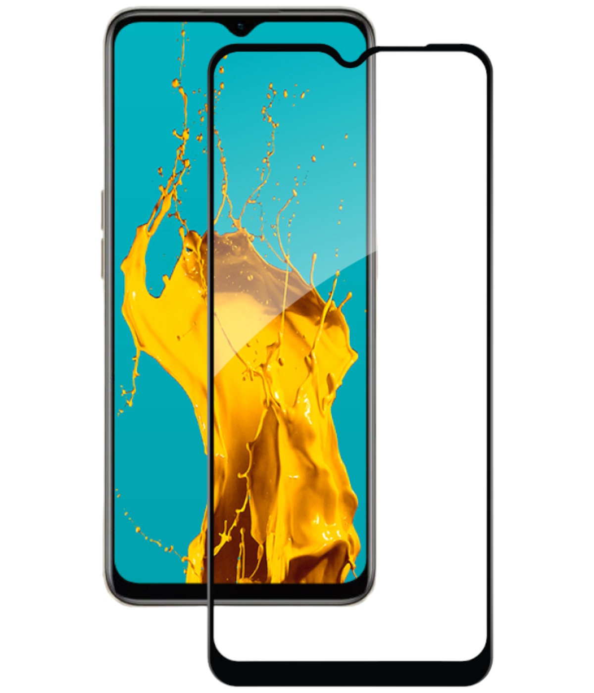 Защитное стекло для смартфона Piko Full Glue for Realme 10 5G Black (1283126551550) - Фото 1