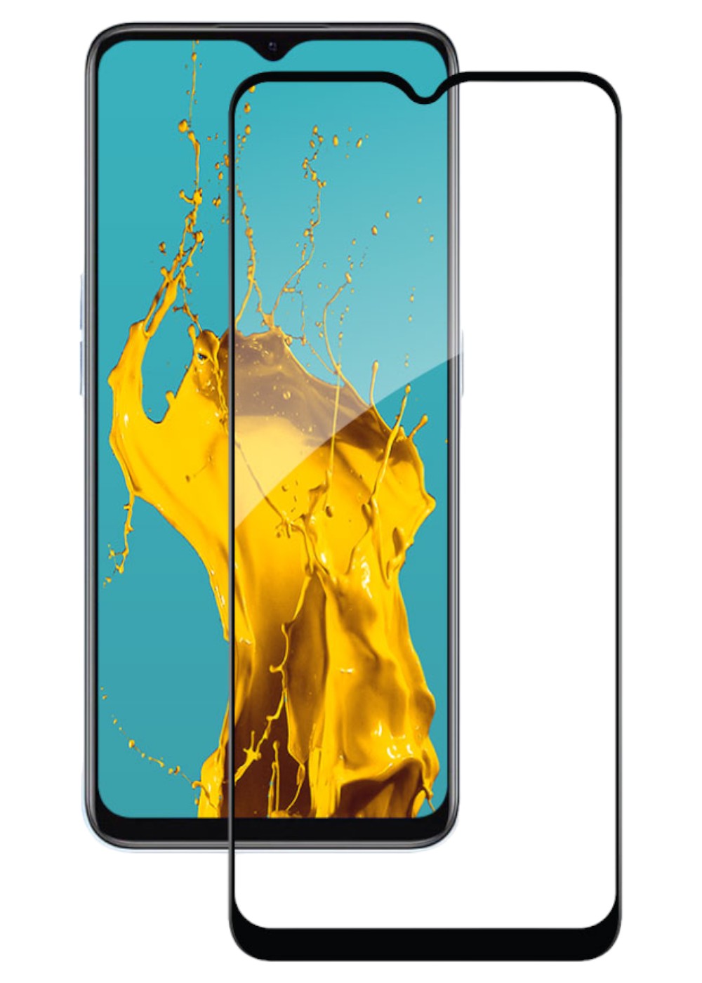 Защитное стекло для смартфона Piko Full Glue for Realme V20 (1283126559457) - Фото 1