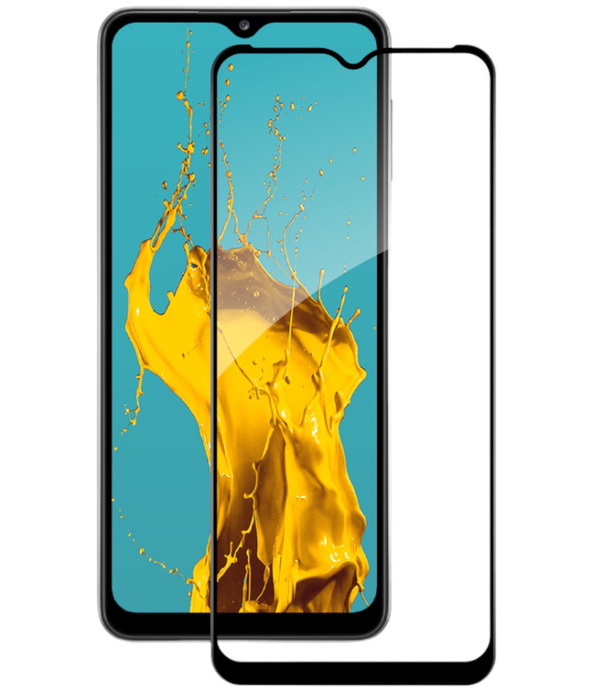 Защитное стекло для смартфона Piko Full Glue for Samsung A32 5G Black (1283126549298) - Фото 1
