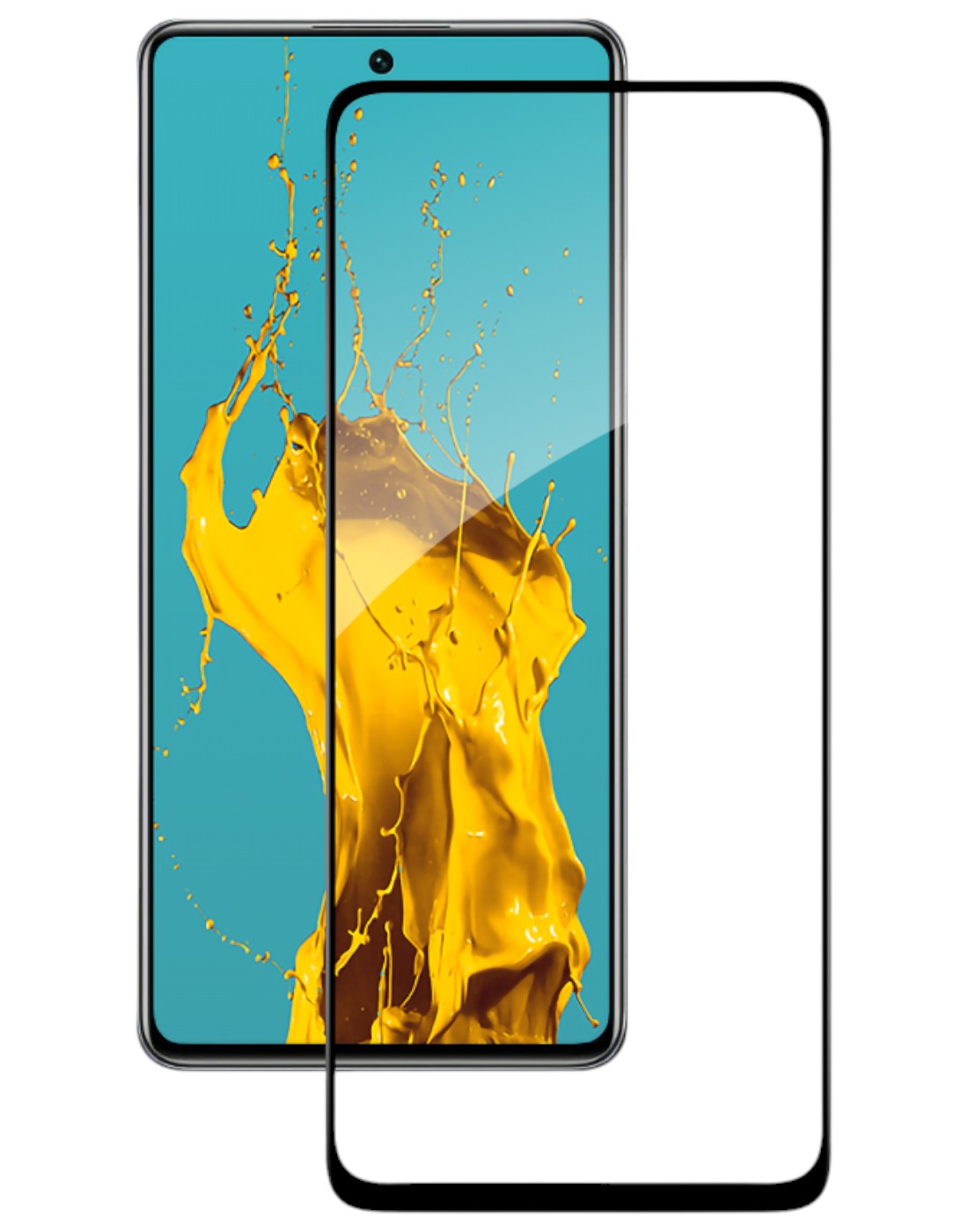 Защитное стекло для смартфона Piko Full Glue for Xiaomi Redmi Note 11T Black (1283126518928) - Фото 1