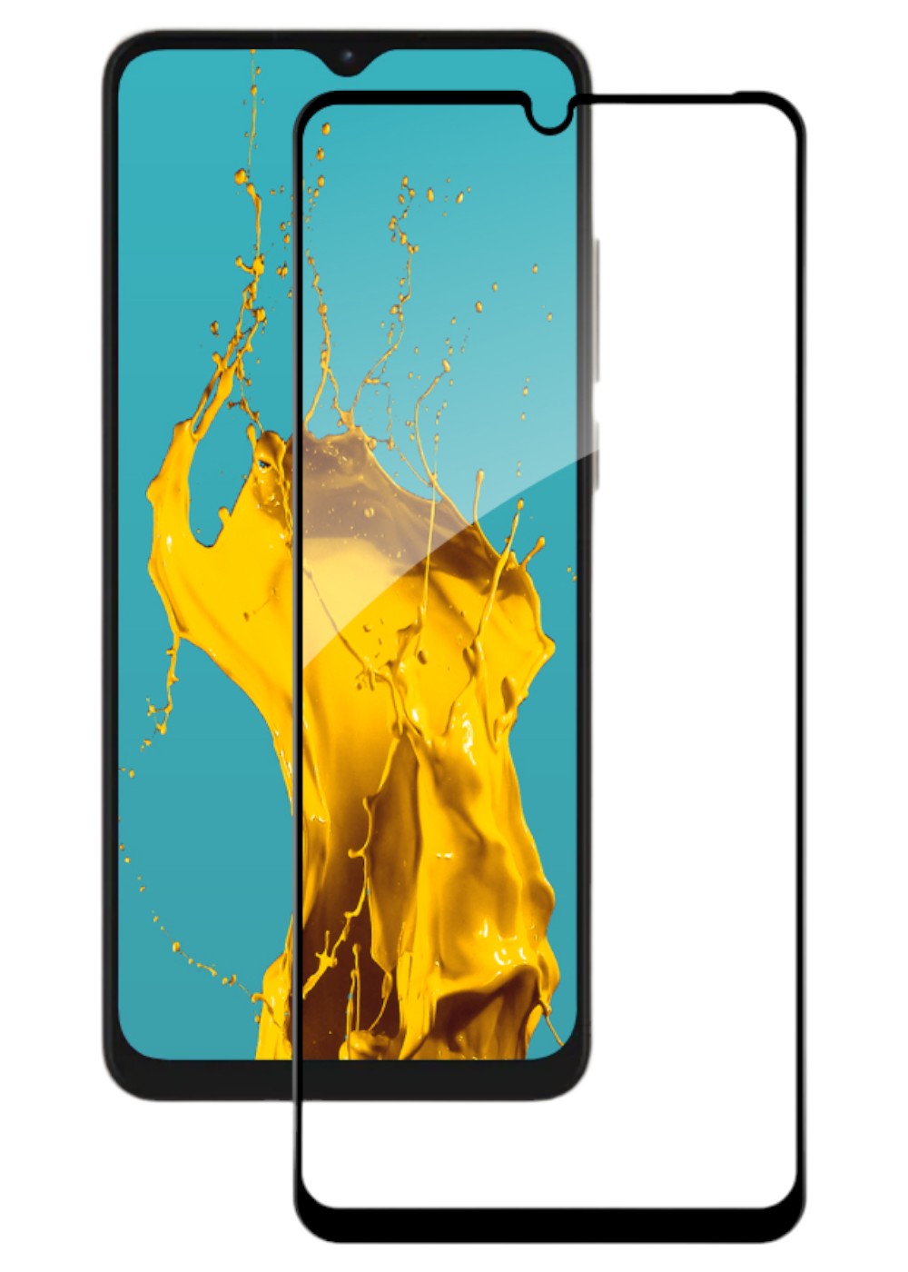 Защитное стекло для смартфона Piko Full Glue for ZTE Blade A52 (1283126545528) - Фото 1
