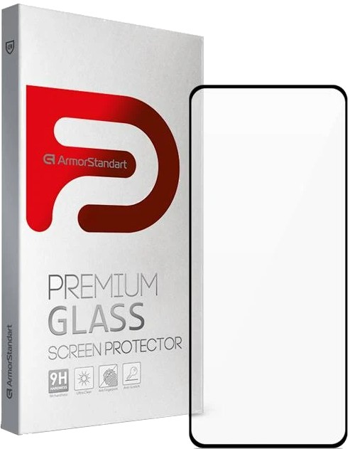 Защитное стекло для смартфона Armorstandart Full Glue for Infinix Hot 11s Black (ARM62085) - Фото 1
