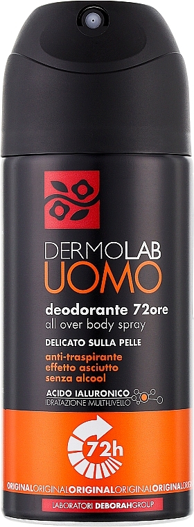 Дезодорант аэрозольный DERMOLAB ORIGINAL 72-часового действия150 мл (8009518392821) - Фото 1