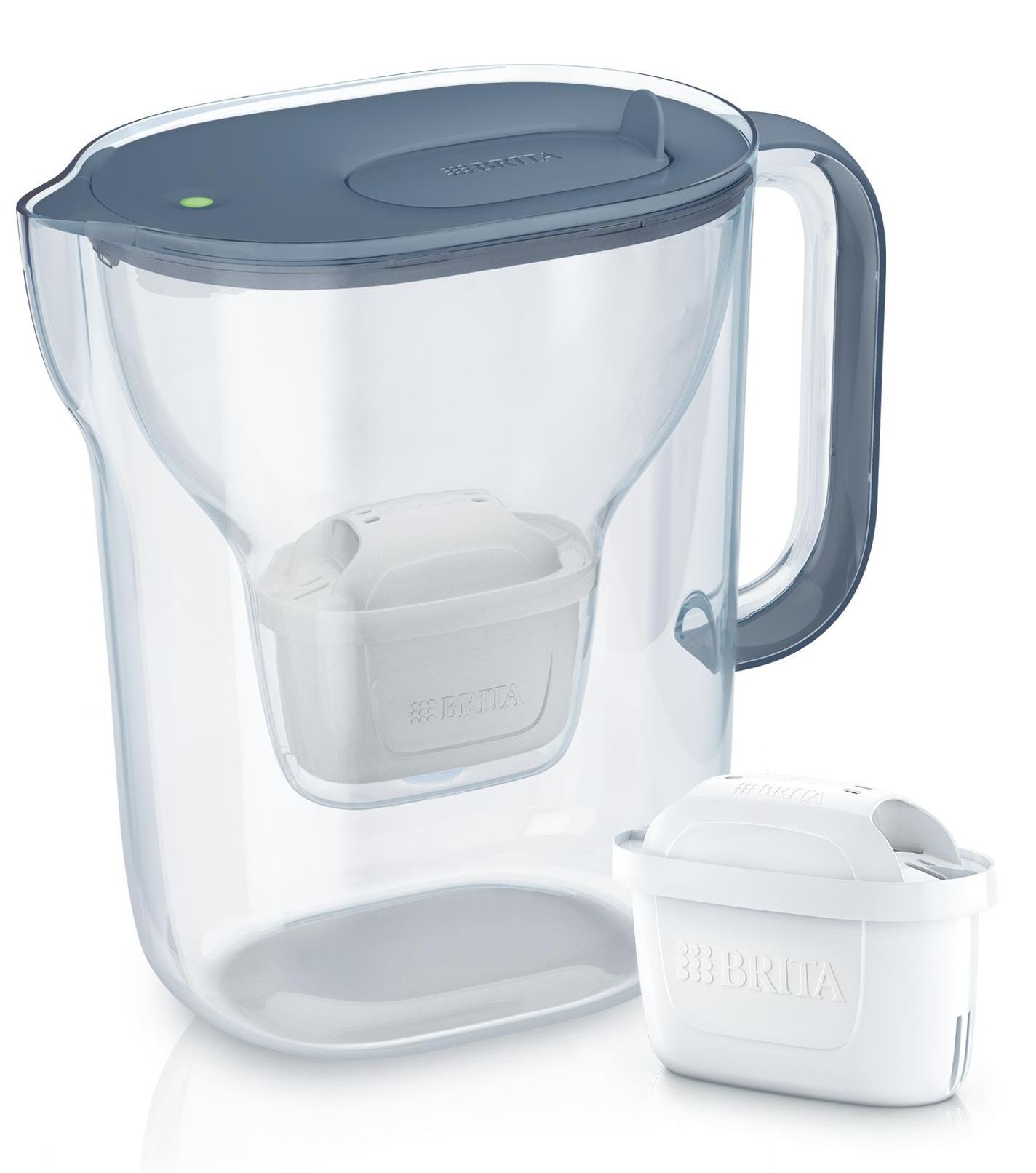 Фильтр-кувшин Brita Style Essential XL Mxpro серо-голубой - Фото 1