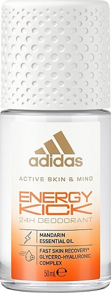 Дезодорант кульковий Adidas Pro Line Power Energy Kick 50 мл (3616303442880) - Фото 1