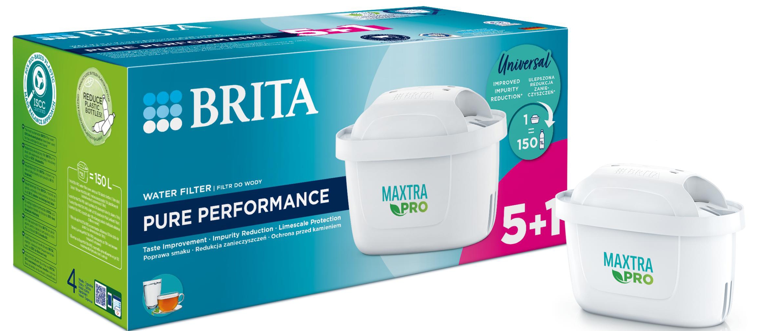 Картридж для фильтра-кувшина Brita MXPro All-in-1, 5+1 шт. - Фото 1