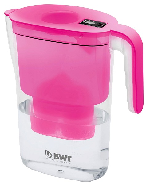 Фильтр-кувшин BWT Vida electronic pink 2,6л - Фото 1