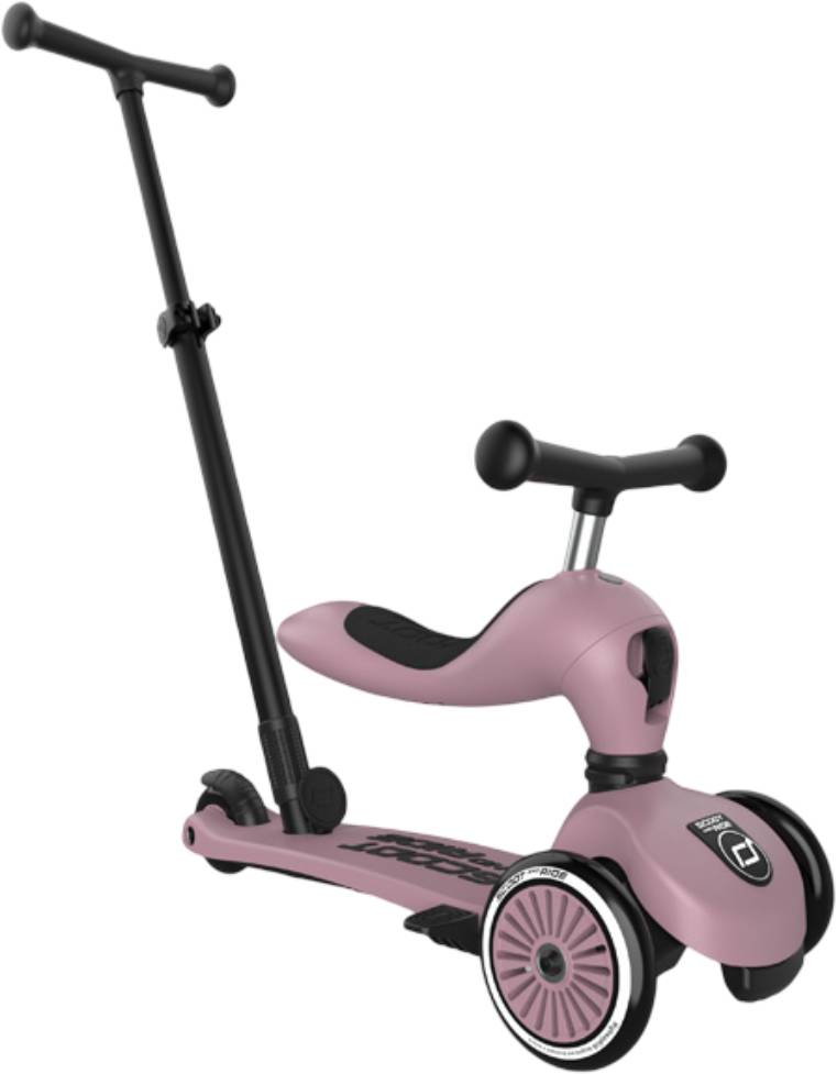 Трёхколёсный самокат Scoot&Ride Highwaykick-1 Push and Go (SR-240527-WILDBERRY) - Фото 1