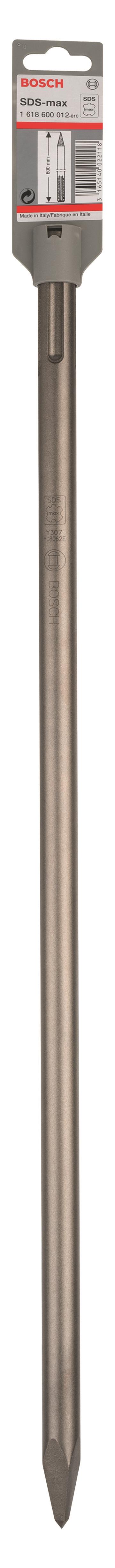 Зубило пика Bosch Standard SDS-max 600 мм (1.618.600.012) - Фото 1