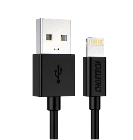 Кабель синхронизации данных Choetech IP0026-BK - Фото 1
