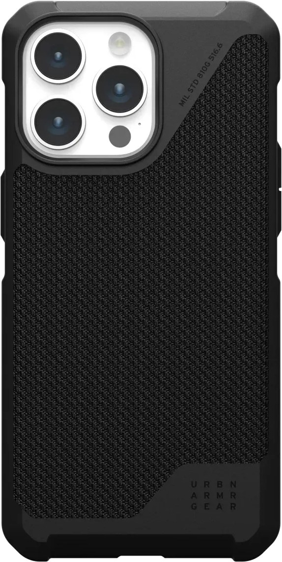 Чехол для смартфона UAG for Apple iPhone 15 Pro Max Metropolis LT Magsafe, Kevlar Black (114297113940) - Фото 1