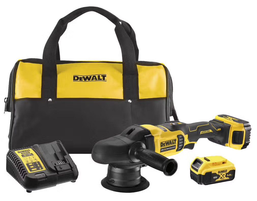 Полировальная шлифмашина DeWALT 18В XR Li-Ion (DCM848P2) - Фото 1