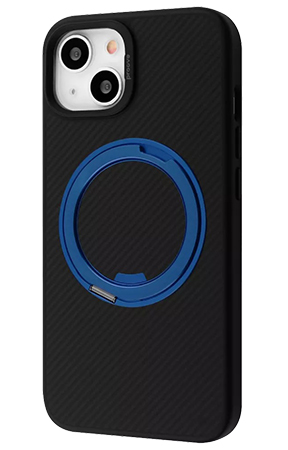 Чохол для смартфону Proove Reinforce Case with Magnetic Ring iPhone 15 Blue (PCREIP150012) - Фото 1