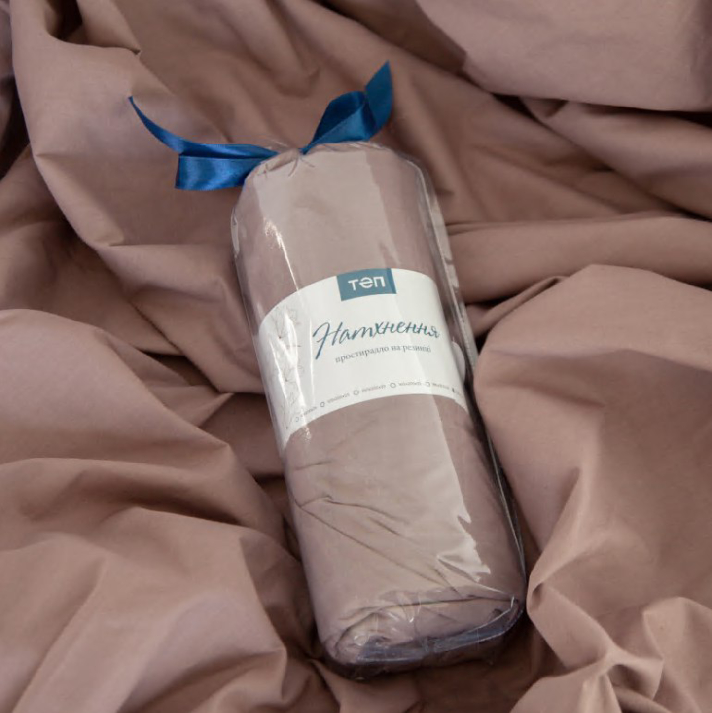 Купить Простынь полуторная ТЕП ВДОХНОВЕНИЕ с резинкой 90х200 см Мокко (2-04020_26823) - Фото 1 Простынь полуторная ТЕП ВДОХНОВЕНИЕ с резинкой 90х200 см Мокко (2-04020_26823) - Фото 1