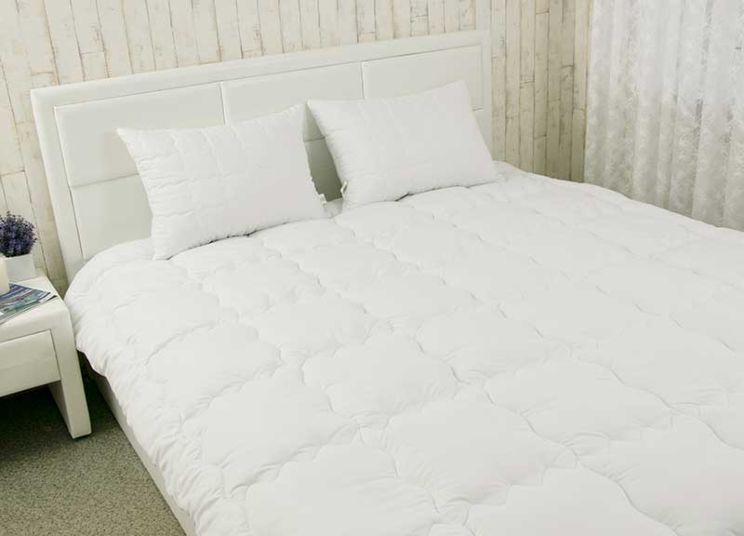 Набор одеяло полуторное + подушка Руно 140х205 + 50х70 (924.52_Warm Silver) - Фото 1