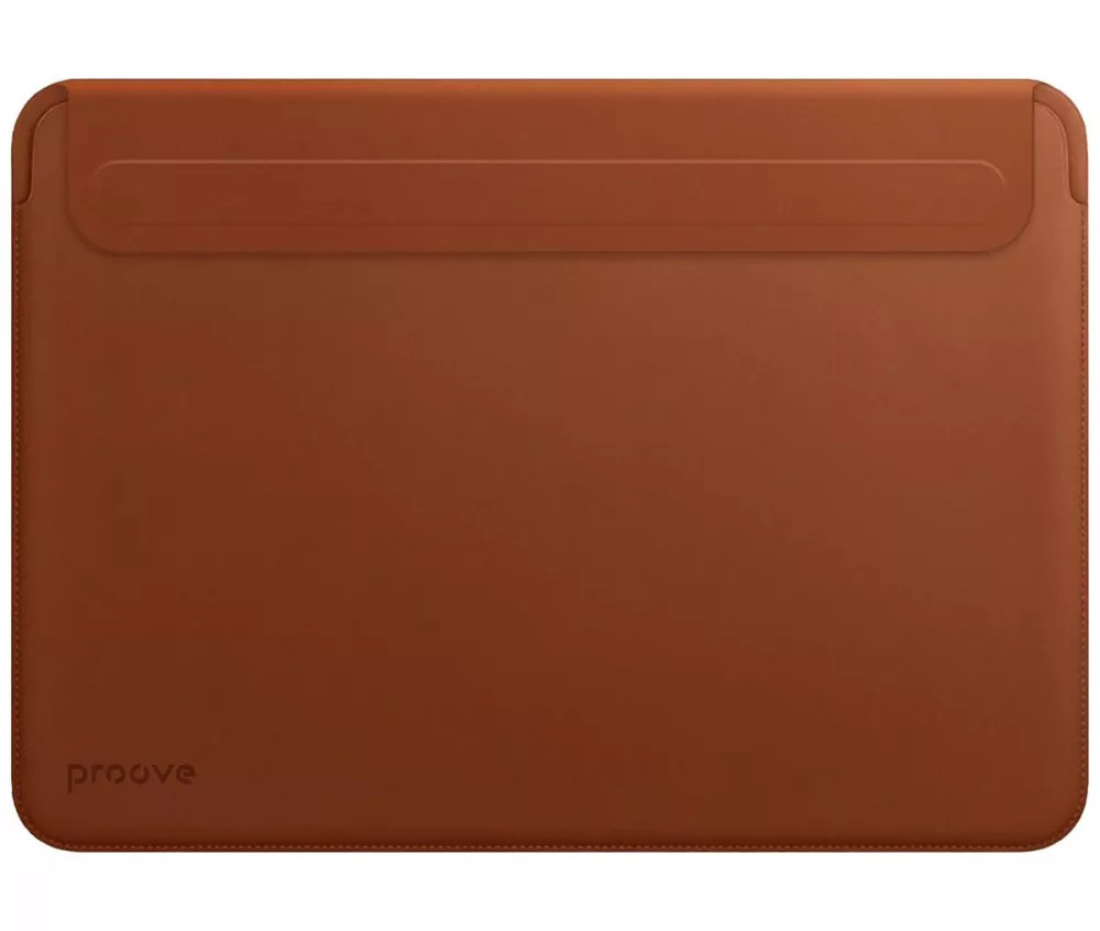 Чехол для ноутбука Proove Leather Sleeve MacBook 13,6''/14,2'' Brown (PCLSMB141315) - Фото 1