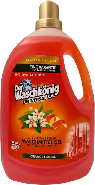 Гель для стирки Waschkonig Universal (Hiszpania) 3305 мл (4260418936018) - Фото 1