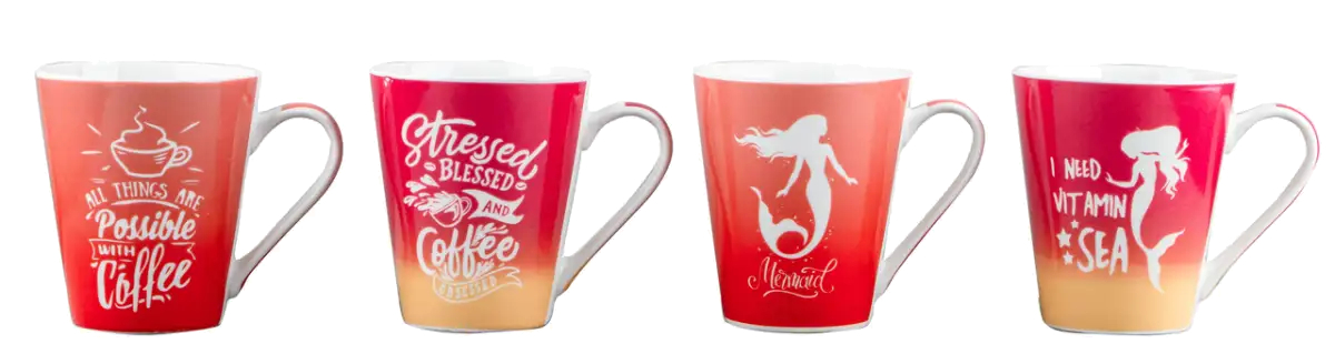 Чашка Vittora Нежные чувства 310 мл в ассортименте (VT-C-69310) - Фото 1