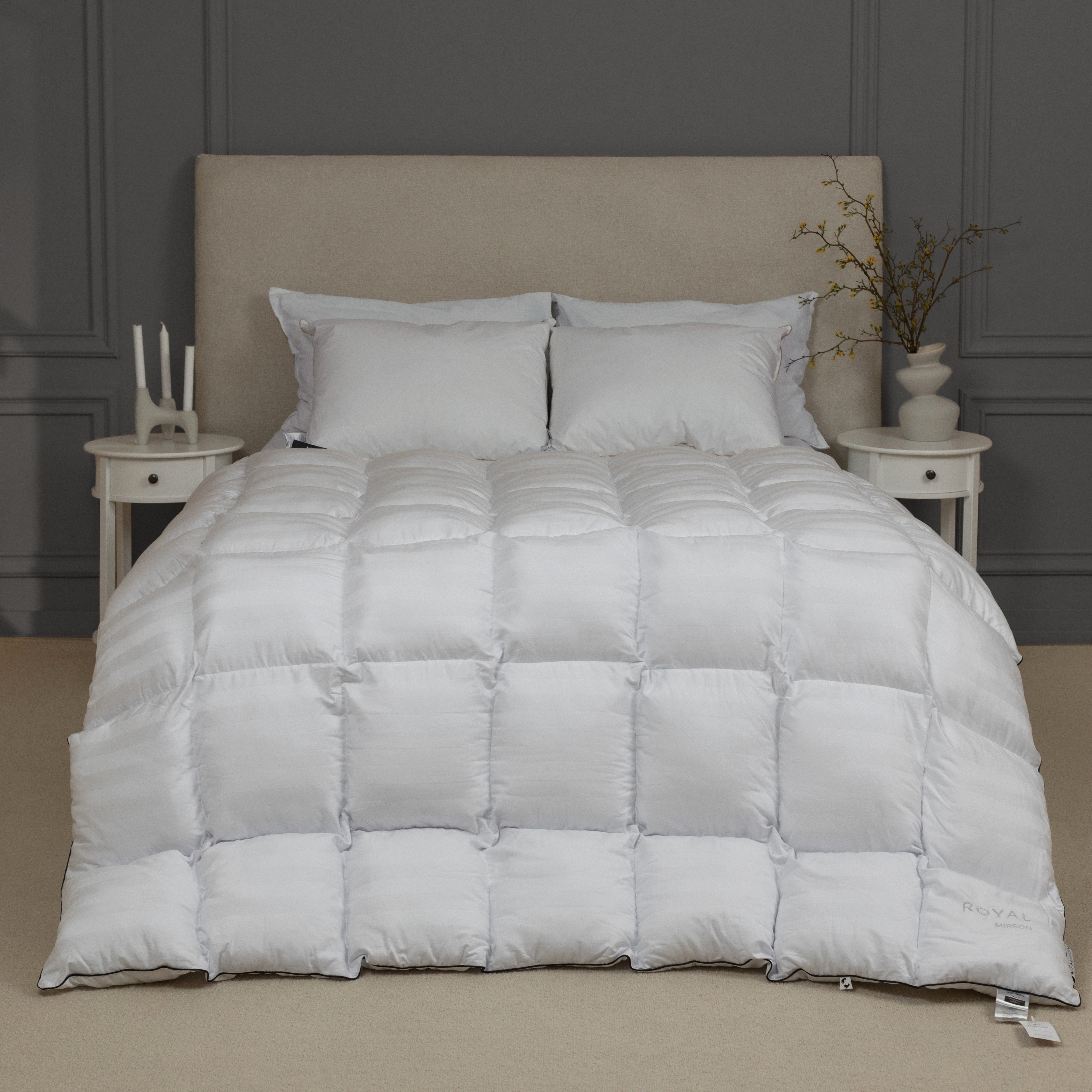 Ковдра дитяча демісезонна MirSon пухова Royal 033 110x140 см (2200000005885) - Фото 1