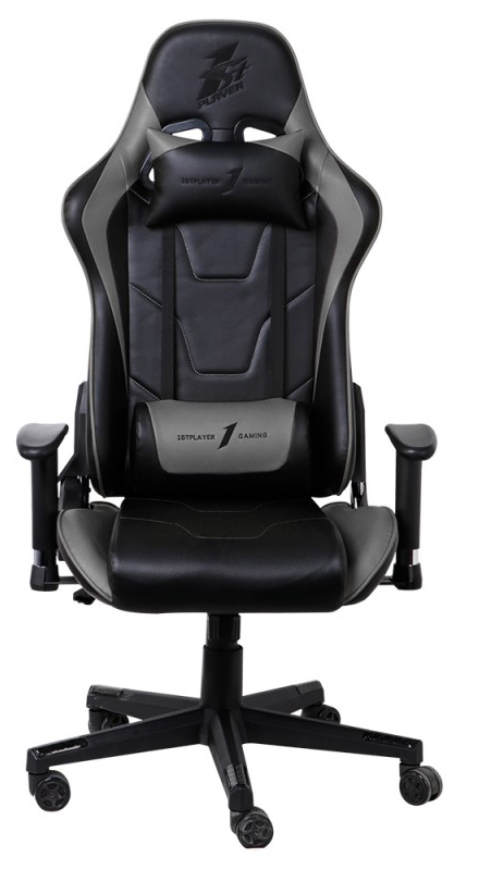 Кресло для геймеров 1stPlayer FK2 Black-Gray - Фото 1