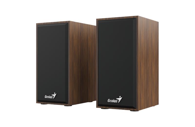 Компьютерная акустика обычная 2.0 Genius SP-HF180 USB Wood (31730029400) - Фото 1