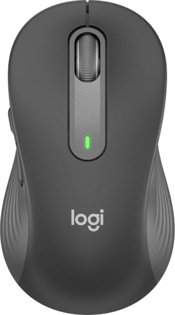 Мышь беспроводная Logitech Signature M650 L Wireless Mouse Graphite (910-006236) - Фото 1
