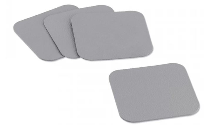 Подставка для кухонных принадлежностей Kela Kimara 10х10 см 4 шт. Light Gray (12091) - Фото 1