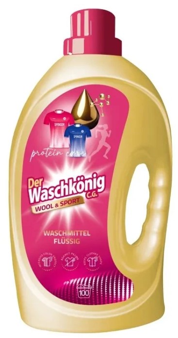 Гель для стирки Waschkonig WOOL & SPORT 3 л (4260418935608) - Фото 1