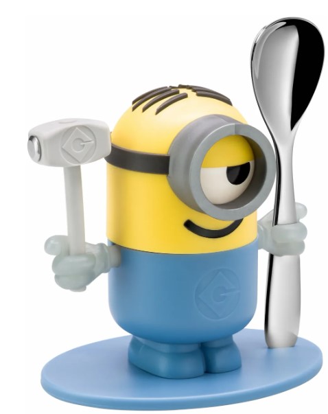 Підставка для яєць WMF 1286226040 Minions з ложкою - Фото 1