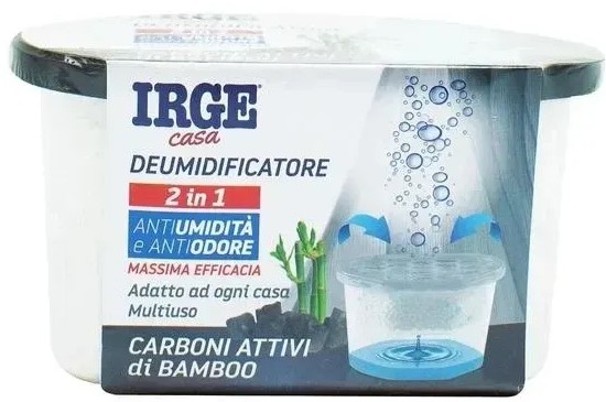 Поглотитель влаги и запаха IRGE с бамбуковым углем 400 мл (DEU3759A) - Фото 1