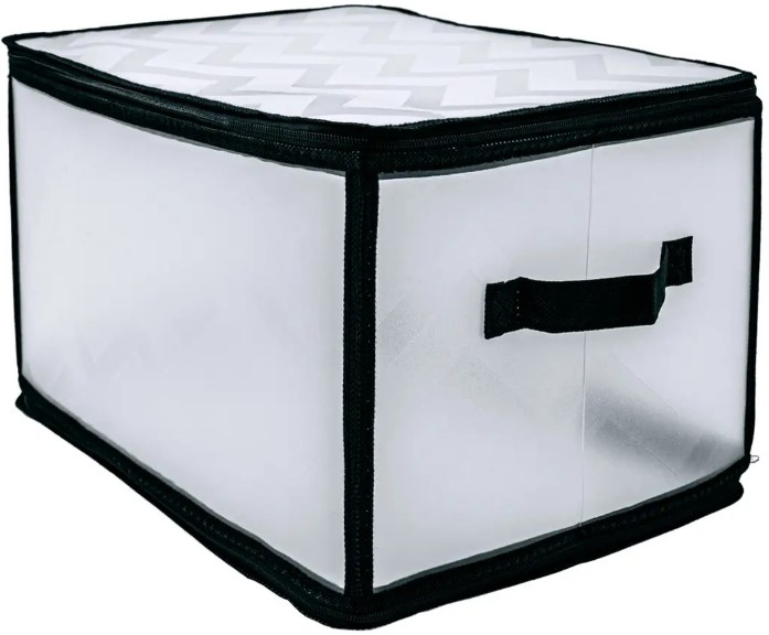 Короб для хранения Homax складаний на блискавці Zigzag 40x30x25 см (ZSH23L) - Фото 1