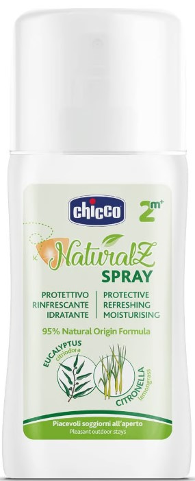 Спрей от комаров для детей Chicco Naturalz 100 мл (11596.00) - Фото 1